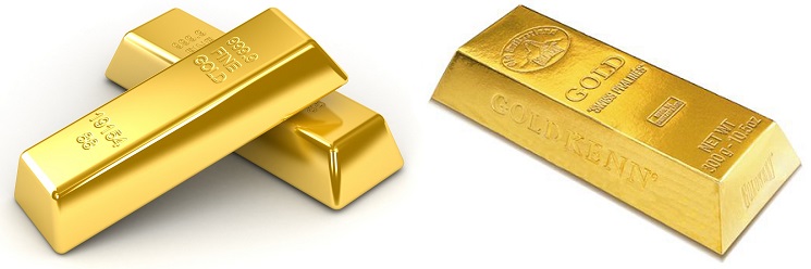 Gold-Proben
