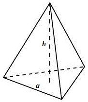 Regelmäßige Dreieckspyramide